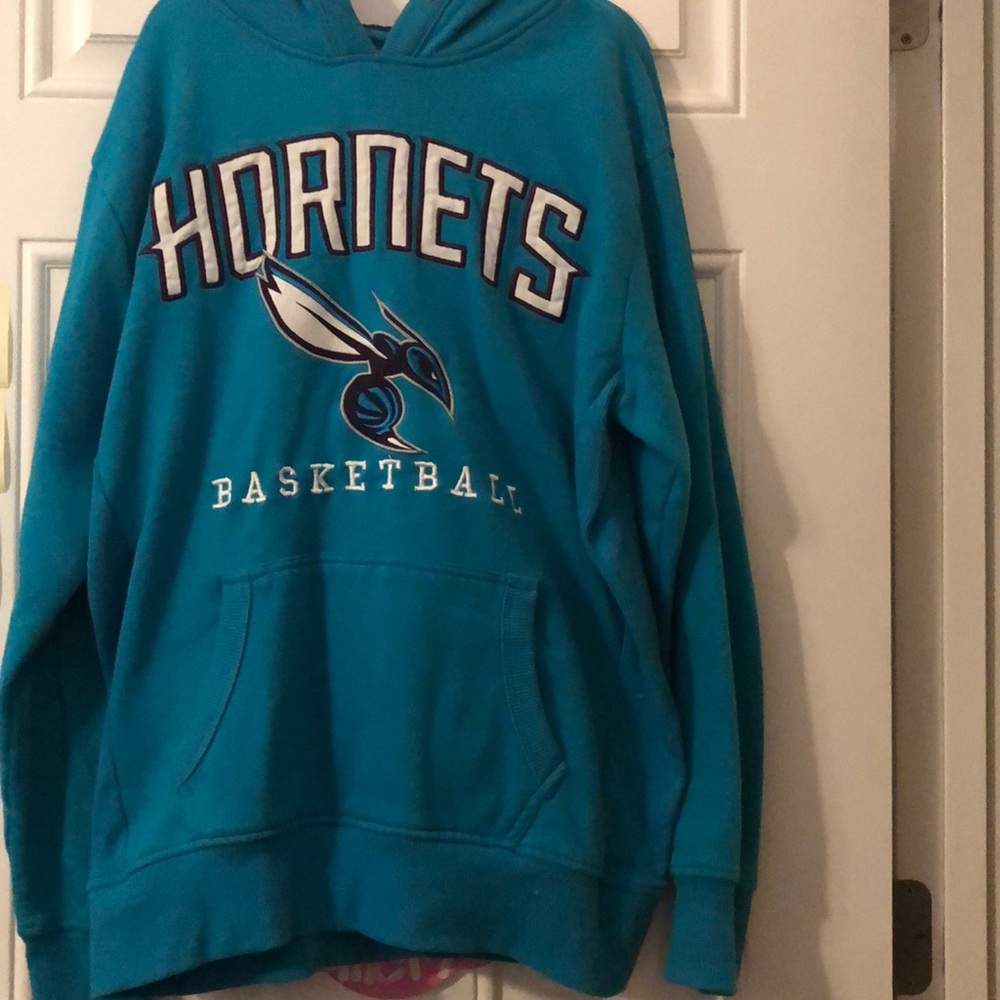 Blue hornets basketball hoodie
